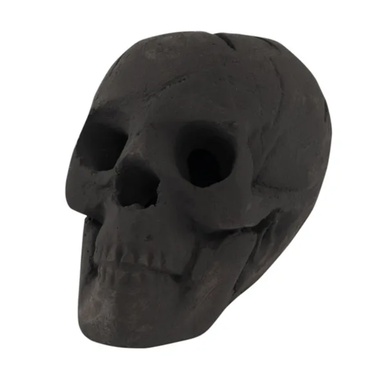 Ember Skull – Ceramic Fire Pit Skull - Image 2