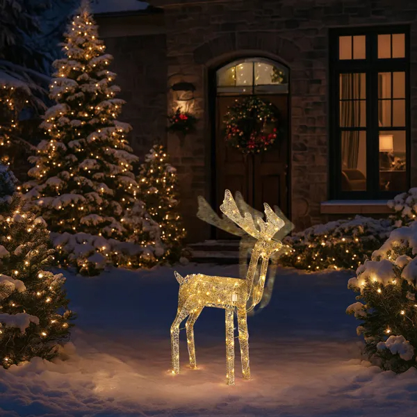 Prancer's Parade – Motorized Reindeer with Shaking Head — TopChopping Christmas collection